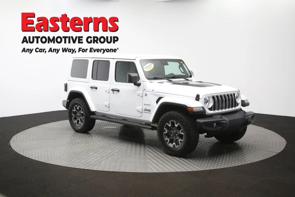 Used 2024 White Jeep Sahara image 48