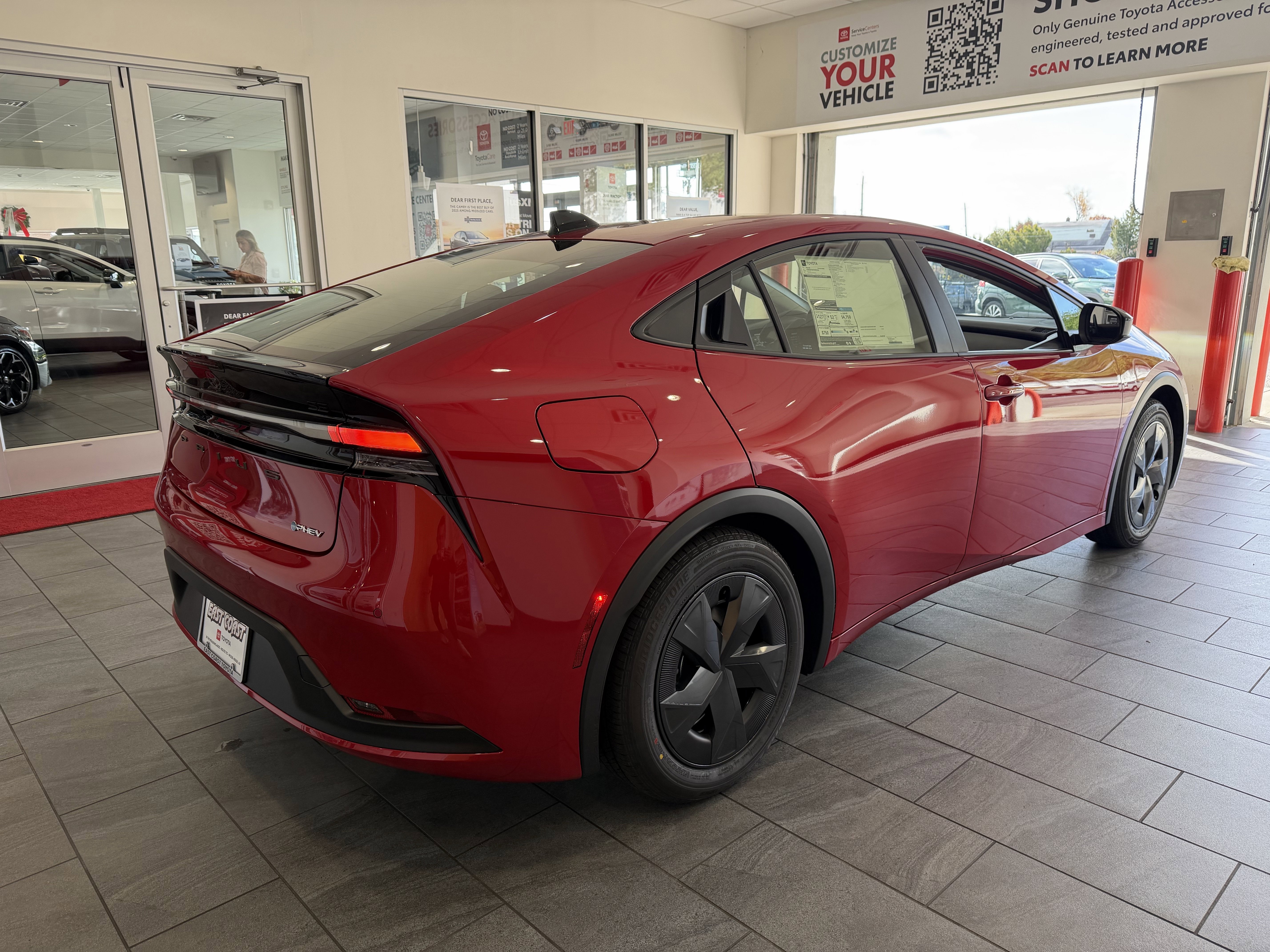 New 2026 Supersonic Red <sup>1</sup> Toyota  SE image 45