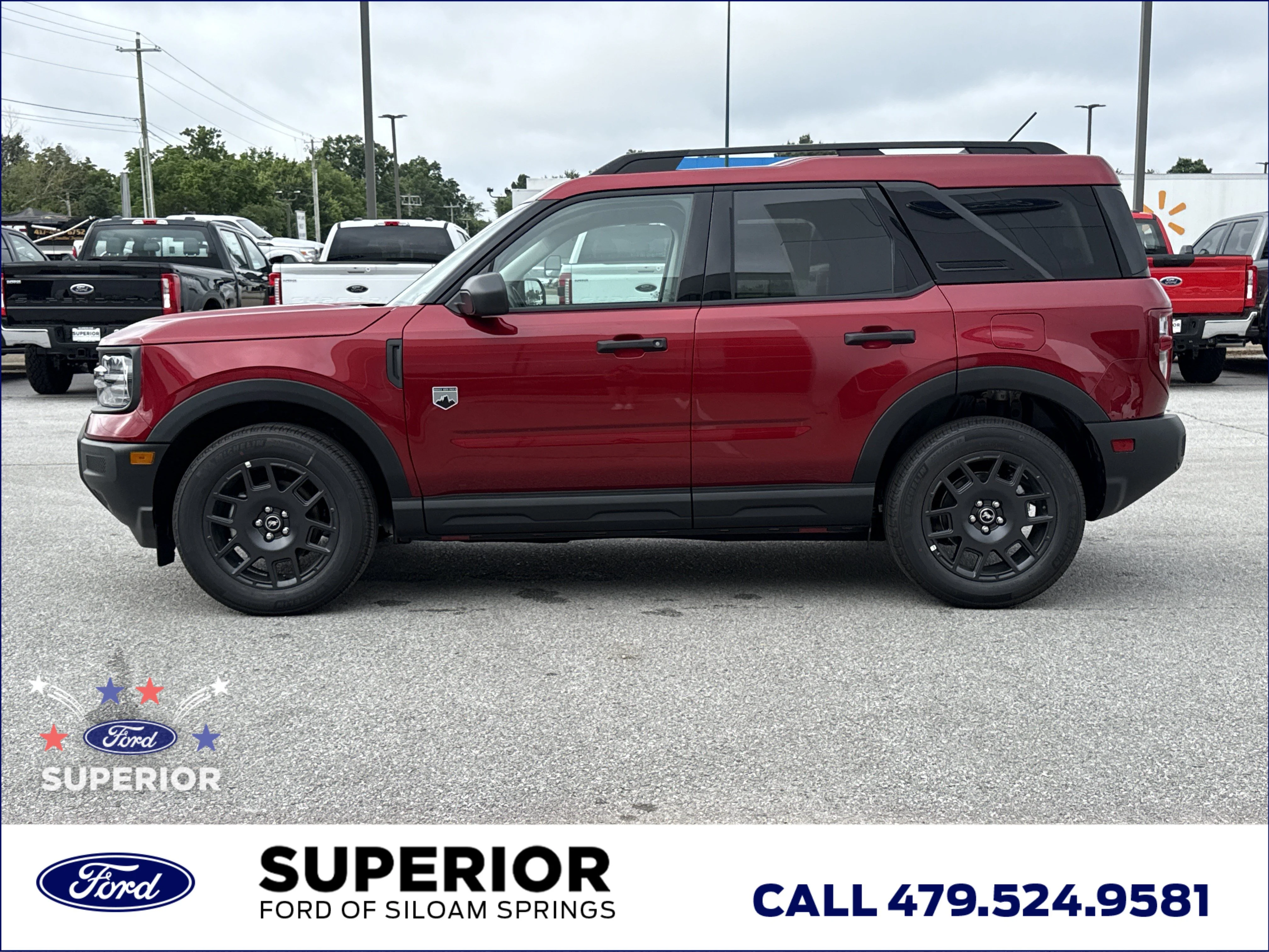 New 2026 Ruby Red Metallic Tinted Clearcoat Ford Big Bend 4WD image 10