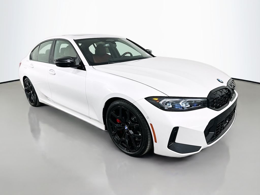 New 2026 Mineral White Metallic BMW M340i image 3