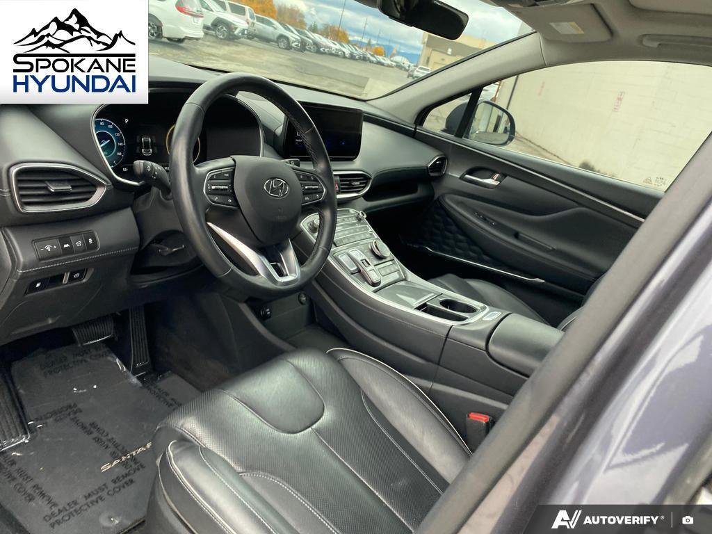 Certified Used 2022 Lagoon Blue Hyundai Limited image 16