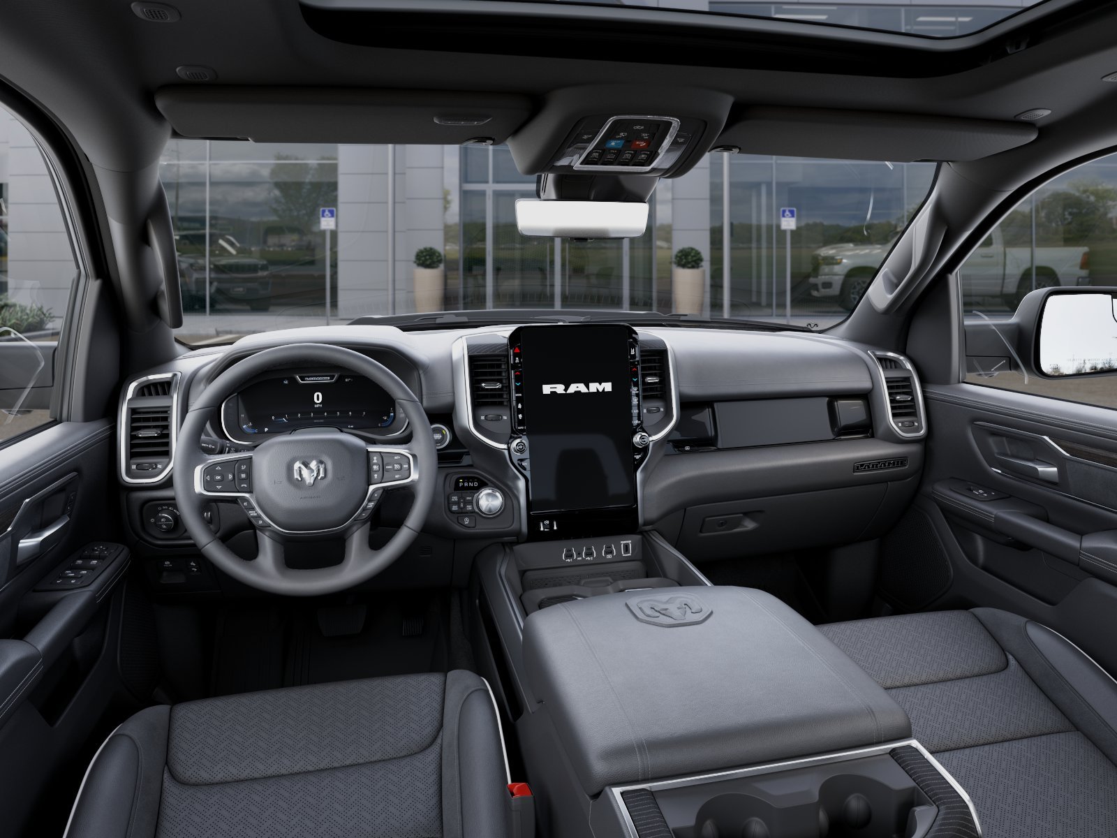 New 2026 Granite Crystal Metallic Clear Coat Ram Laramie image 14