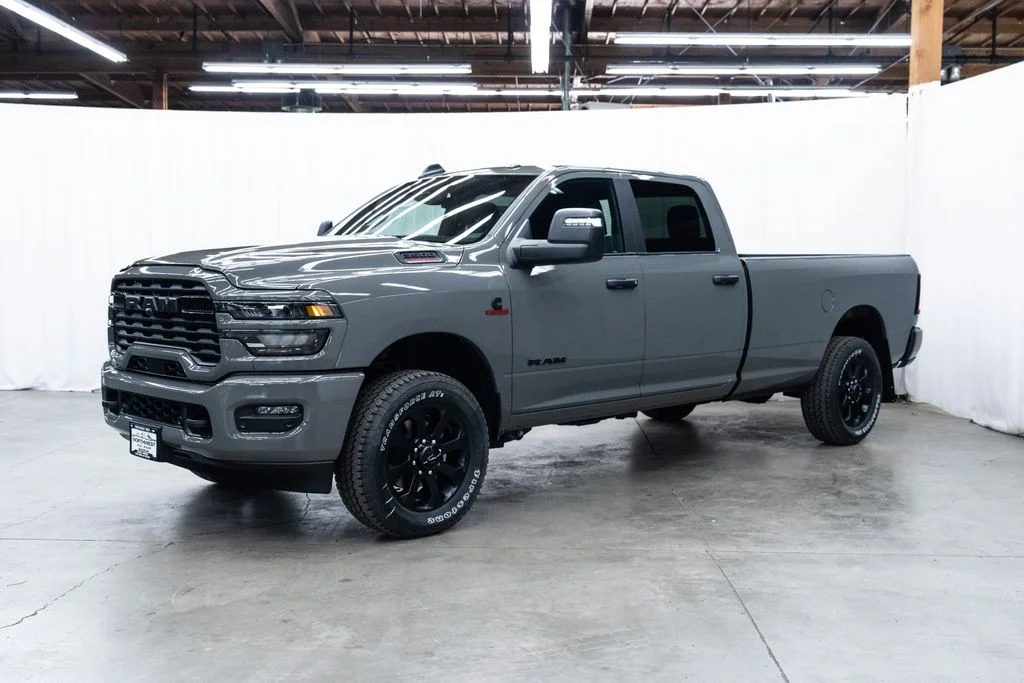 New 2026 Ceramic Gray Clear-Coat Exterior Paint RAM Big Horn image 3