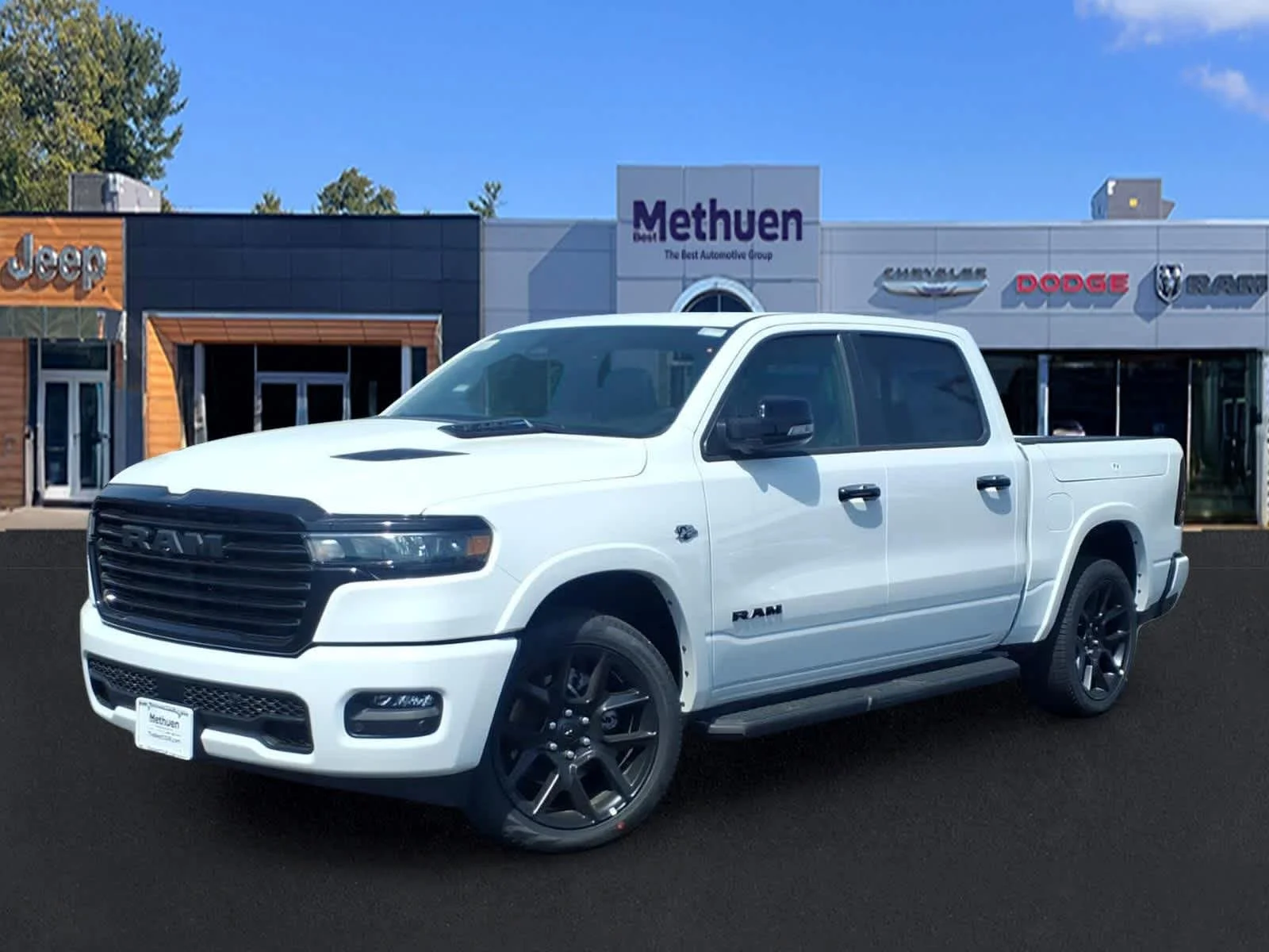 New 2026 Bright White Clearcoat Ram Laramie image 2