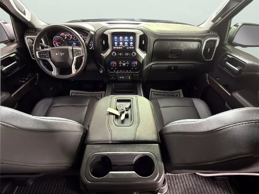 Used 2021 SHADOW GRAY METALLIC Chevrolet LT Trail Boss image 32