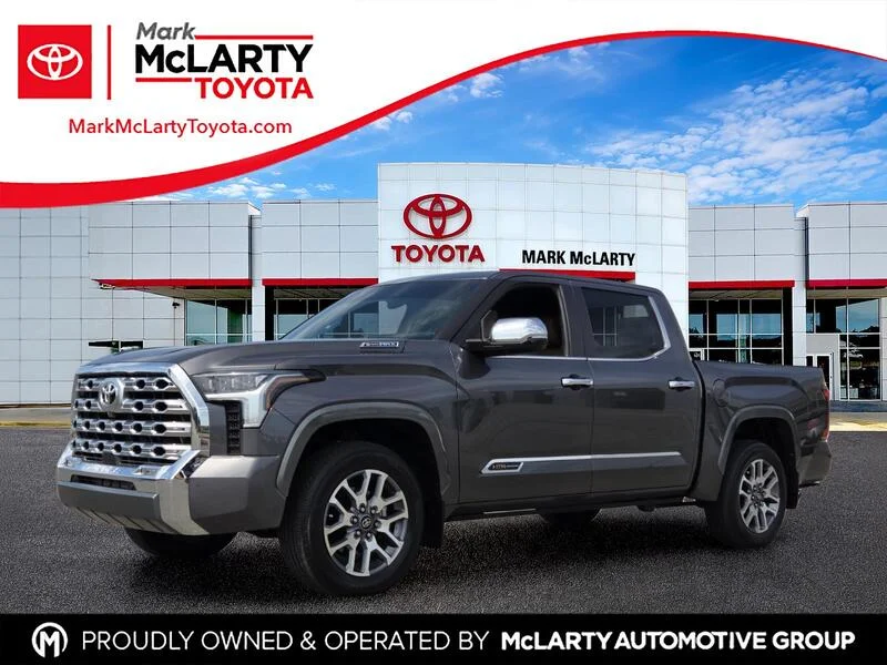 Used 2025 Magnetic Gray Metallic TOYOTA 1794 EDITION HYBRID CREWMAX 5.5