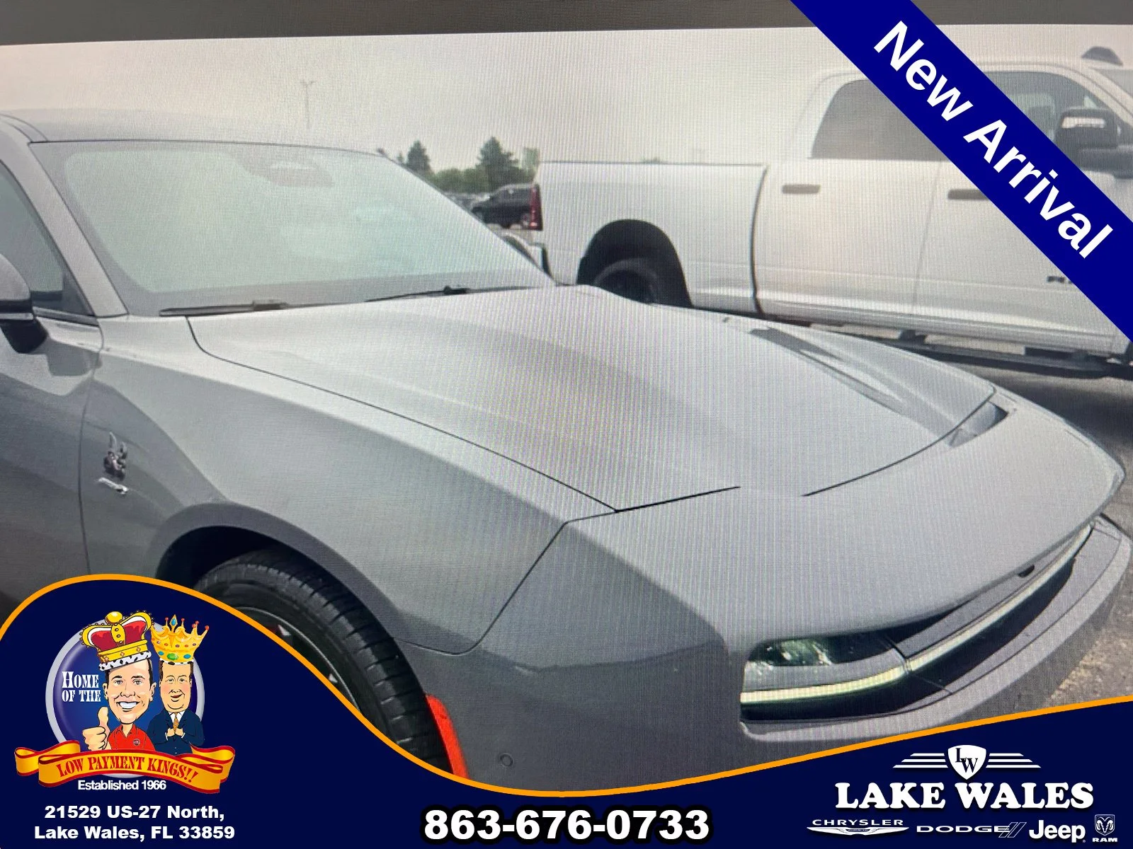 Used 2024 Gray Dodge R/T Scat Pack image 1