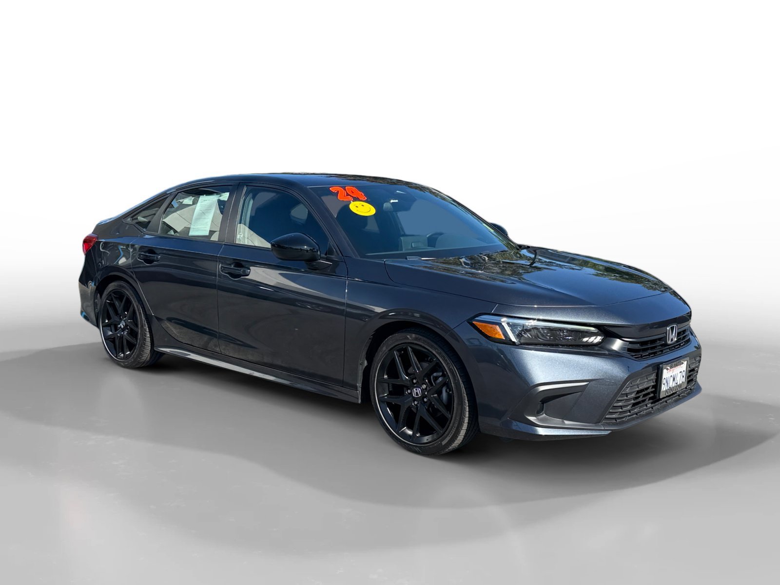 Used 2024 Meteorite Gray Metallic Honda Sport image 7