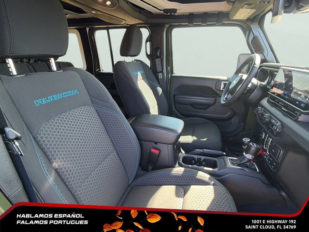 Used 2024 Green Jeep Rubicon 4xe image 25