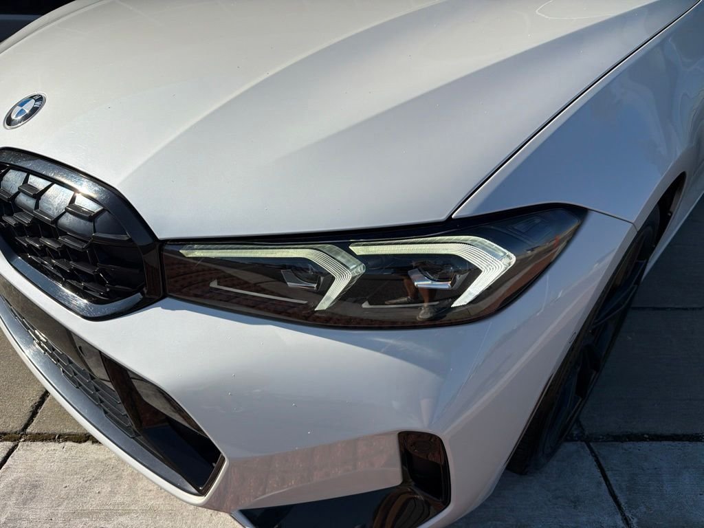 Used 2024 Mineral White Metallic BMW M340i xDrive image 11