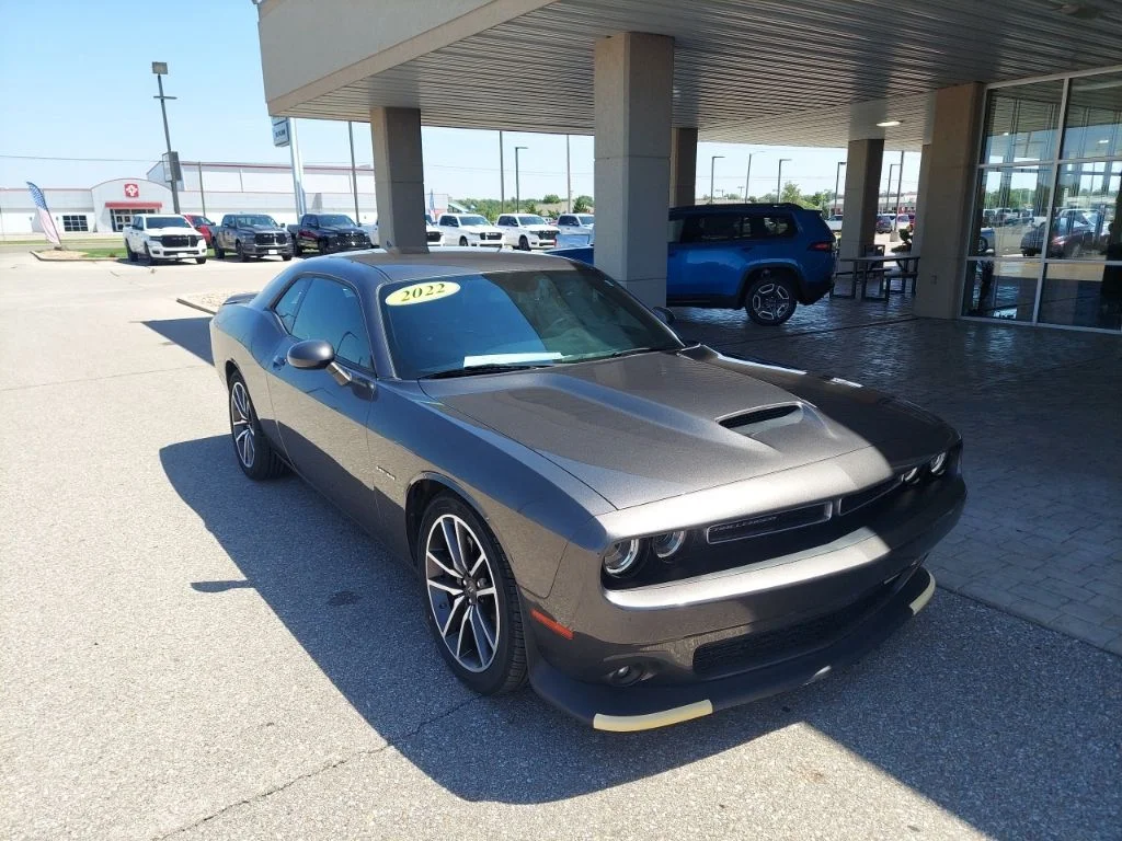 Used 2022 Gray Dodge R/T image 1
