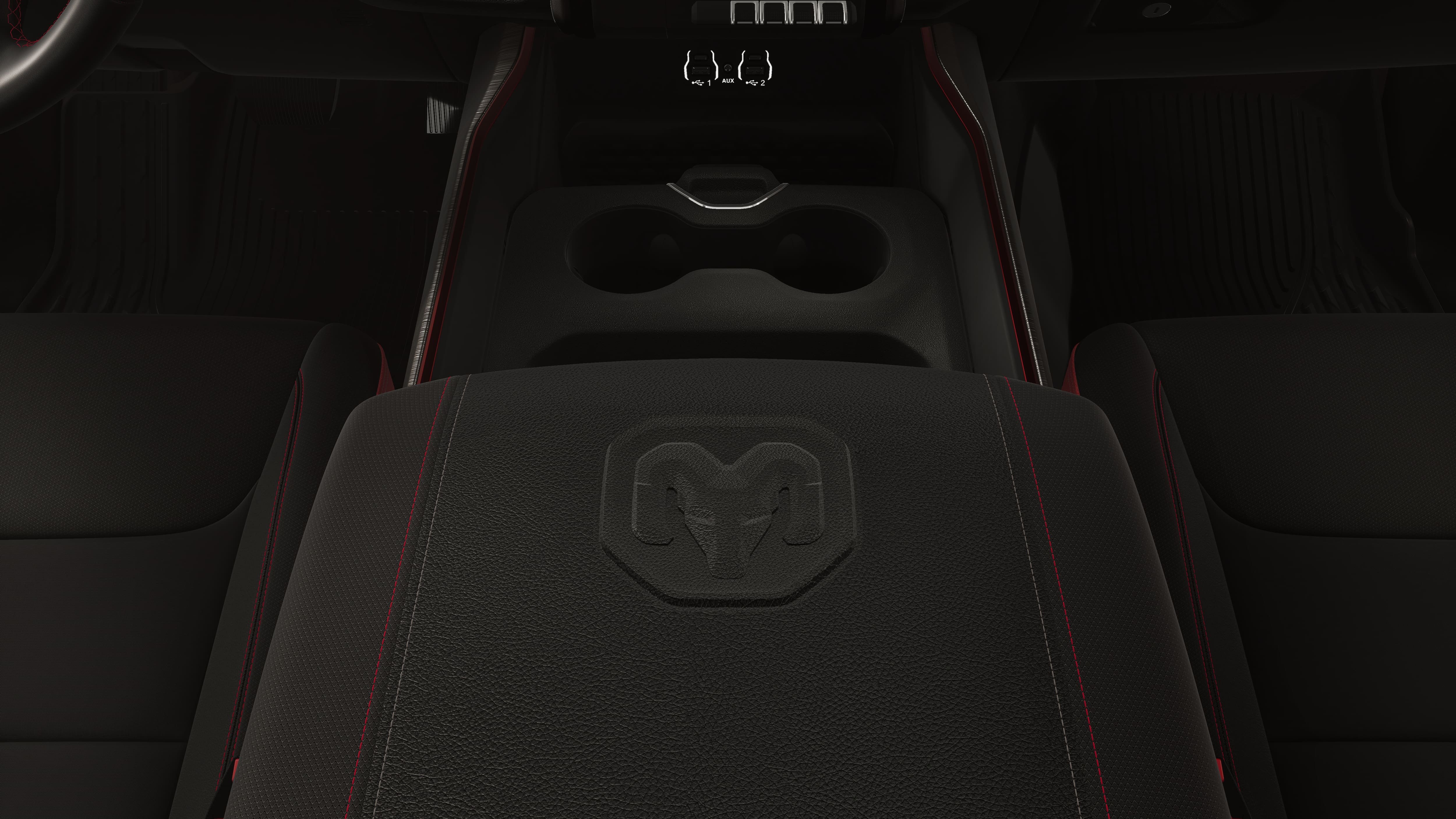 New 2026 Diamond Black Crystal Pearl-Coat Exterior Paint RAM REBEL image 4