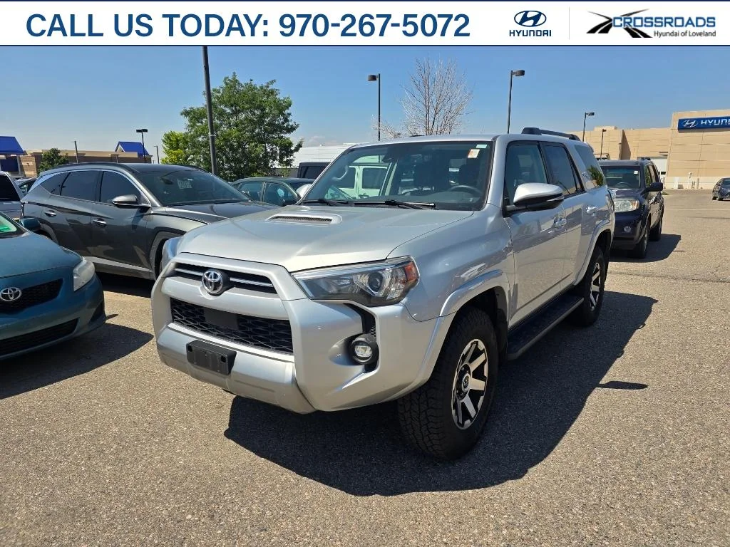 Used 2023 Classic Silver Metallic Toyota TRD Off Road Premium image 1