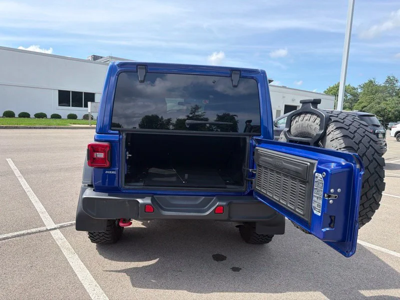 Used 2020 Blue Jeep Unlimited Rubicon image 9