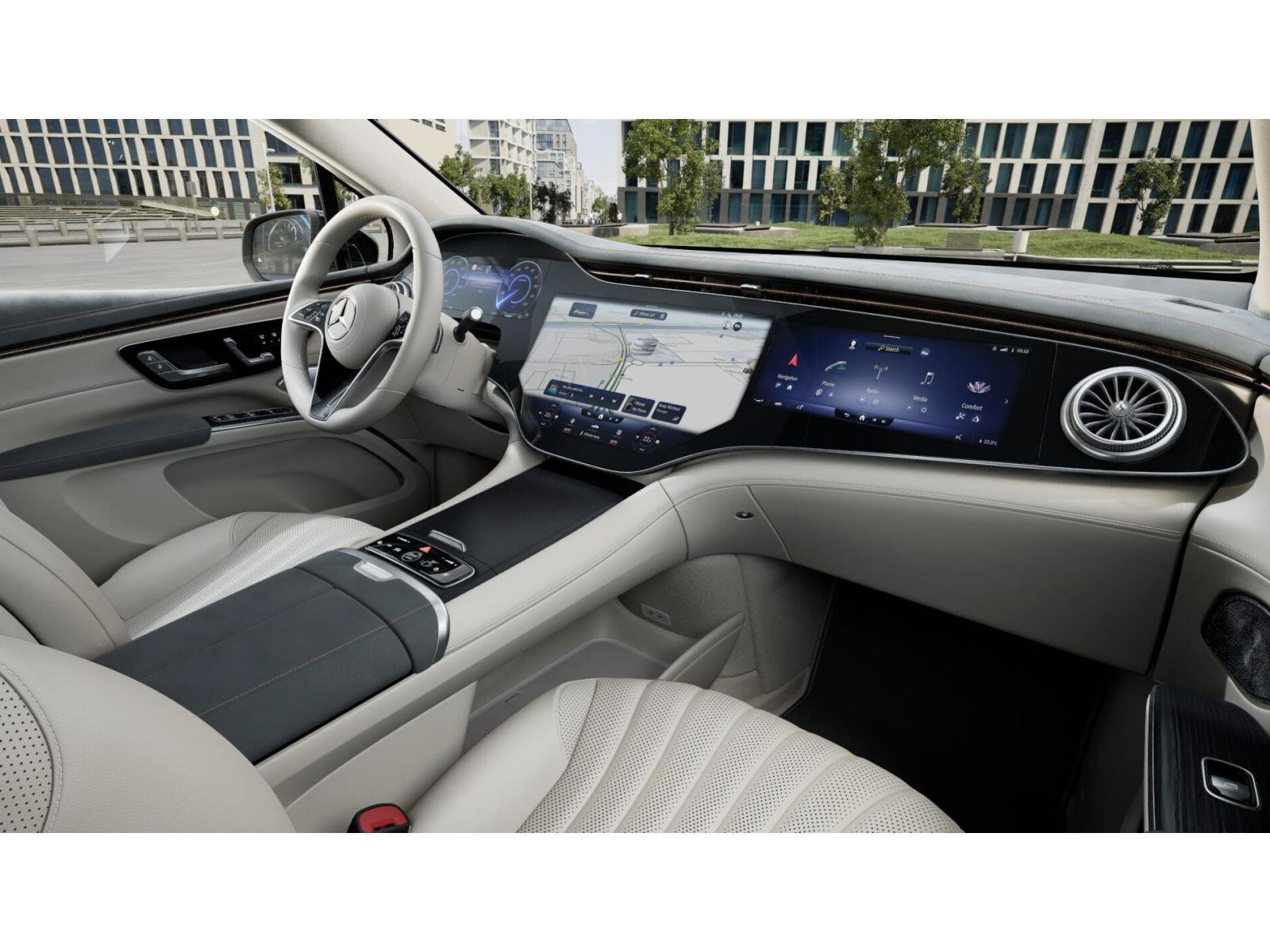 New 2026 OBSIDIAN BLACK Mercedes-Benz EQS 400 image 6