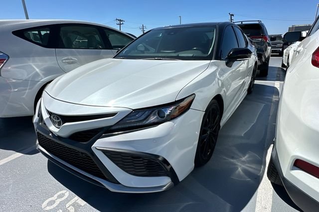 Certified Used 2022 Beige Toyota XSE V6 image 2