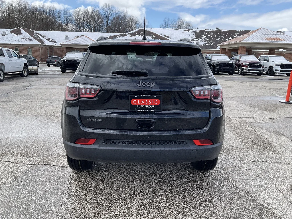New 2026 Diamond Black Crystal Pearlcoat Jeep Limited Altitude image 6