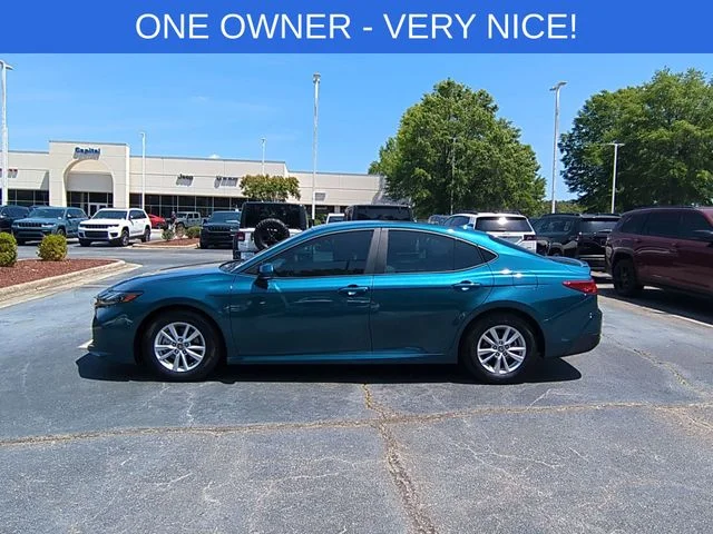 Used 2025 Blue Toyota LE image 2