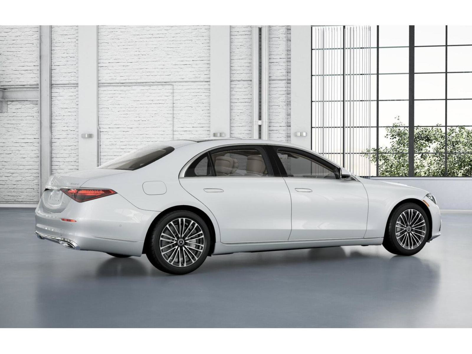 New 2026 MANUFAKTUR Moonlight White Metallic Mercedes-Benz S 580 image 32