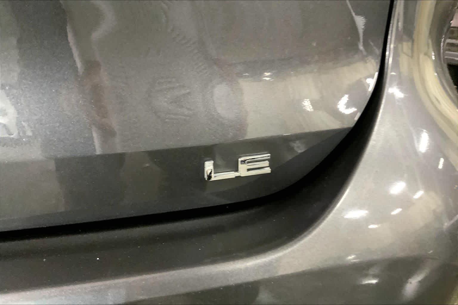 Used 2021 Magnetic Gray Metallic Toyota LE image 10
