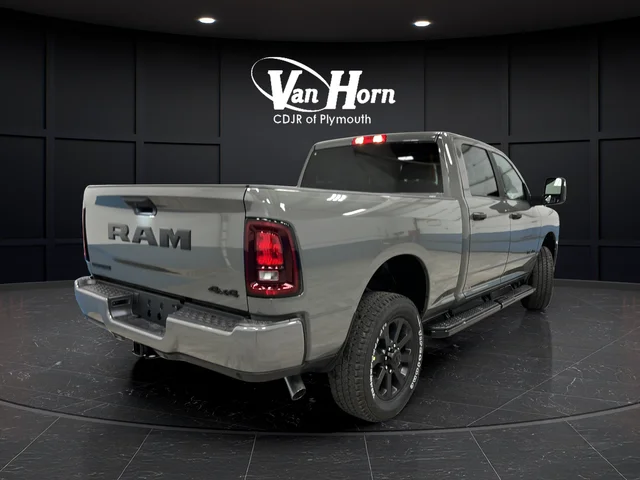 New 2026 Ceramic Gray Clear-Coat Exterior Paint RAM Big Horn image 3