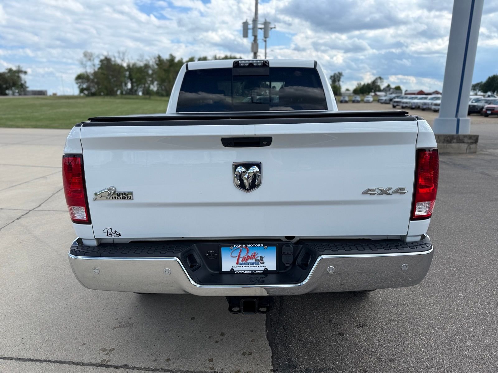Used 2018 Bright White Clearcoat Ram Big Horn image 12
