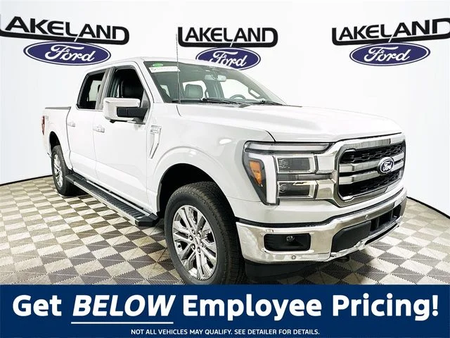 New 2026 White Ford Lariat image 1