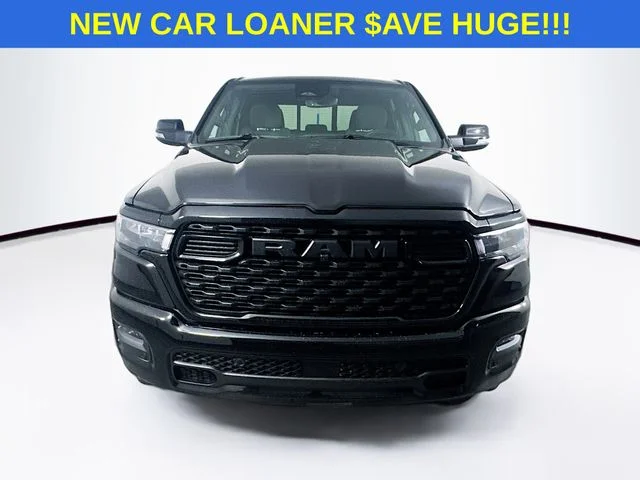 New 2026 Diamond Black Crystal Pearlcoat RAM Big Horn/Lone Star image 2