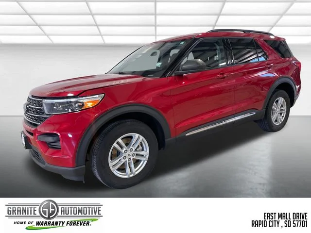 Used 2023 Red Ford XLT image 1