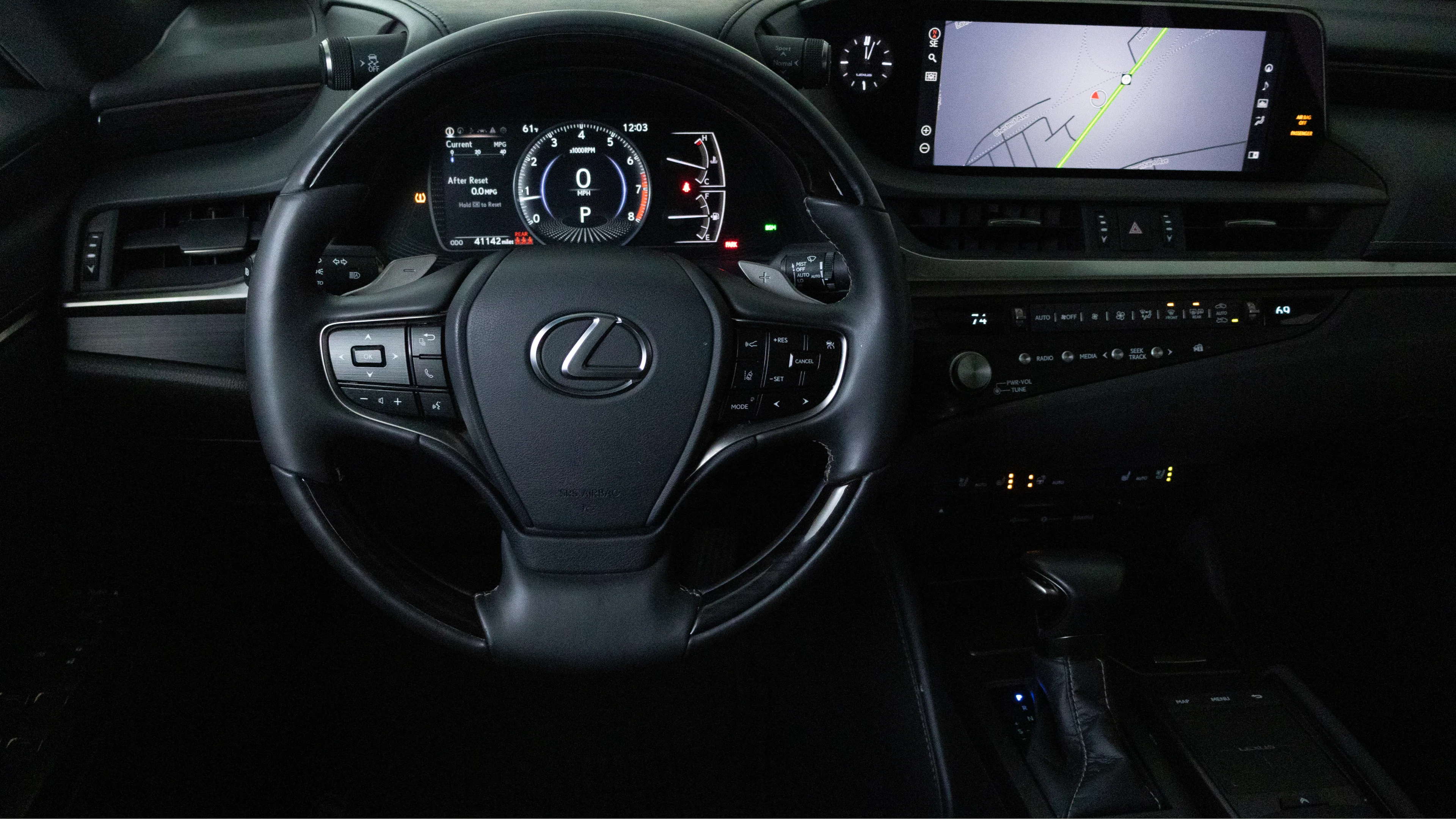 Used 2021 Black Lexus ES 250 image 11