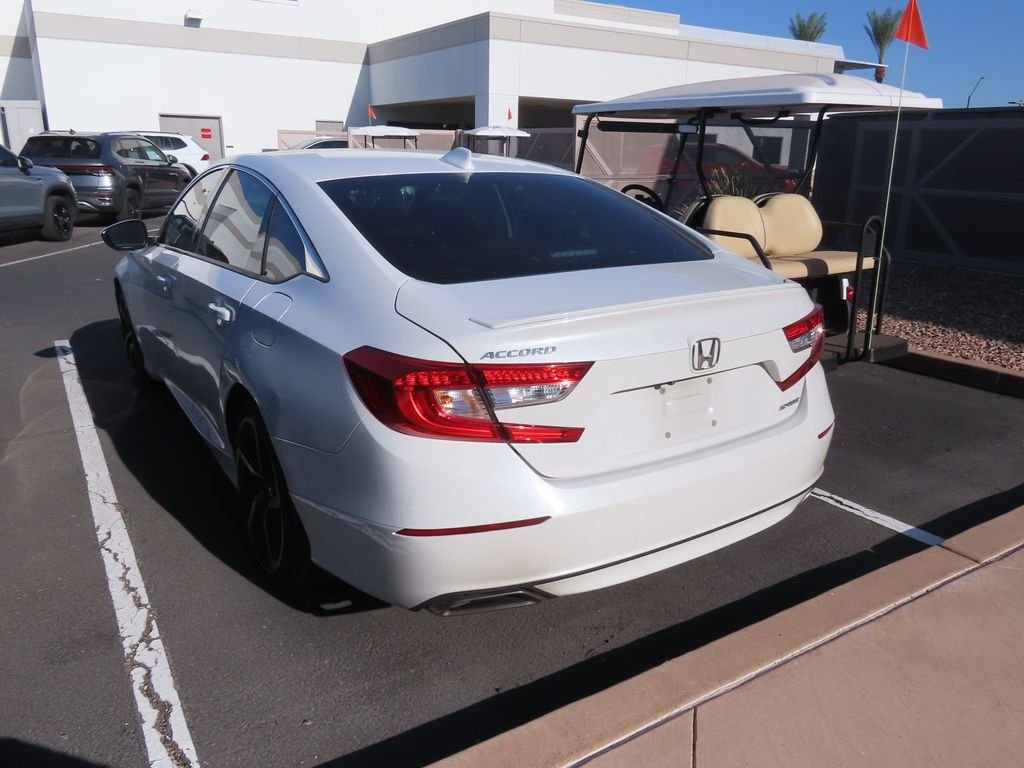 Used 2019 Platinum White Pearl Honda Sport image 3