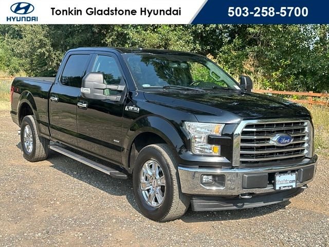 Used 2017 Shadow Black Ford XLT image 1