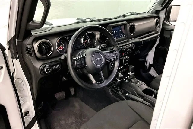 Used 2022 Bright White Clearcoat Jeep Unlimited Willys image 16