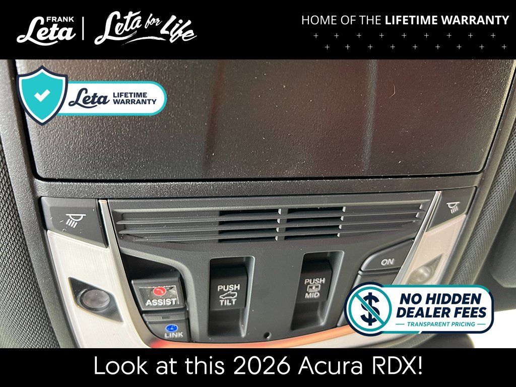 New 2026 Platinum White Pearl Acura w/A-Spec Package image 22