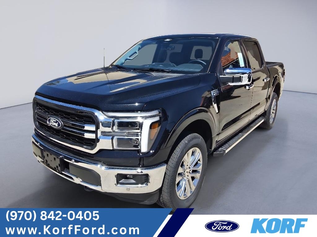 New 2026 Agate Black Metallic Ford Lariat® image 1
