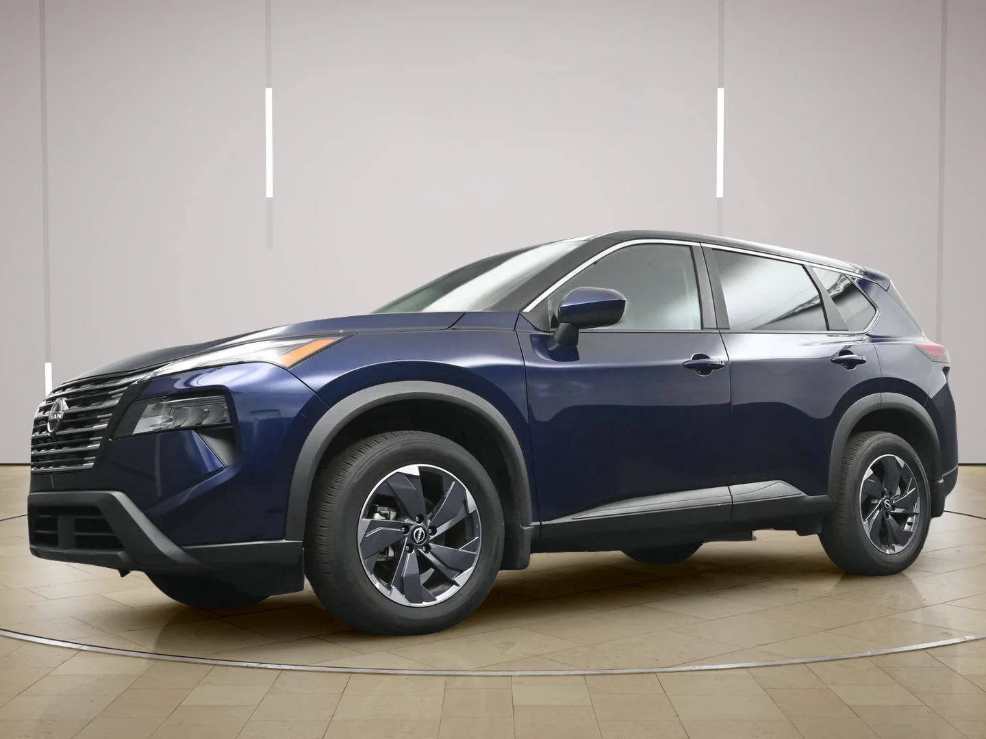 Certified Used 2025 Deep Ocean Blue Pearl Nissan SV image 21