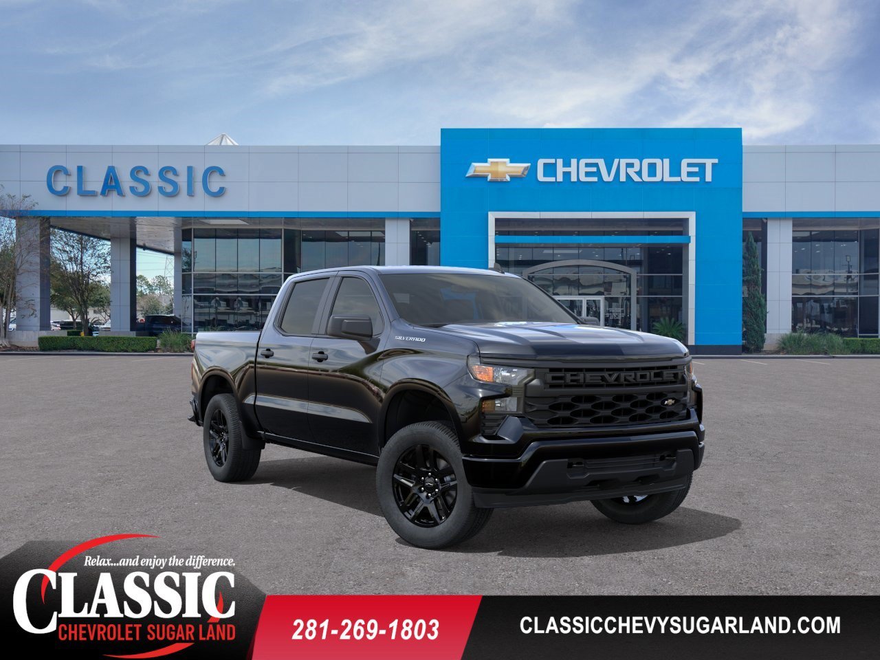 New 2026 Black Chevrolet Custom image 1
