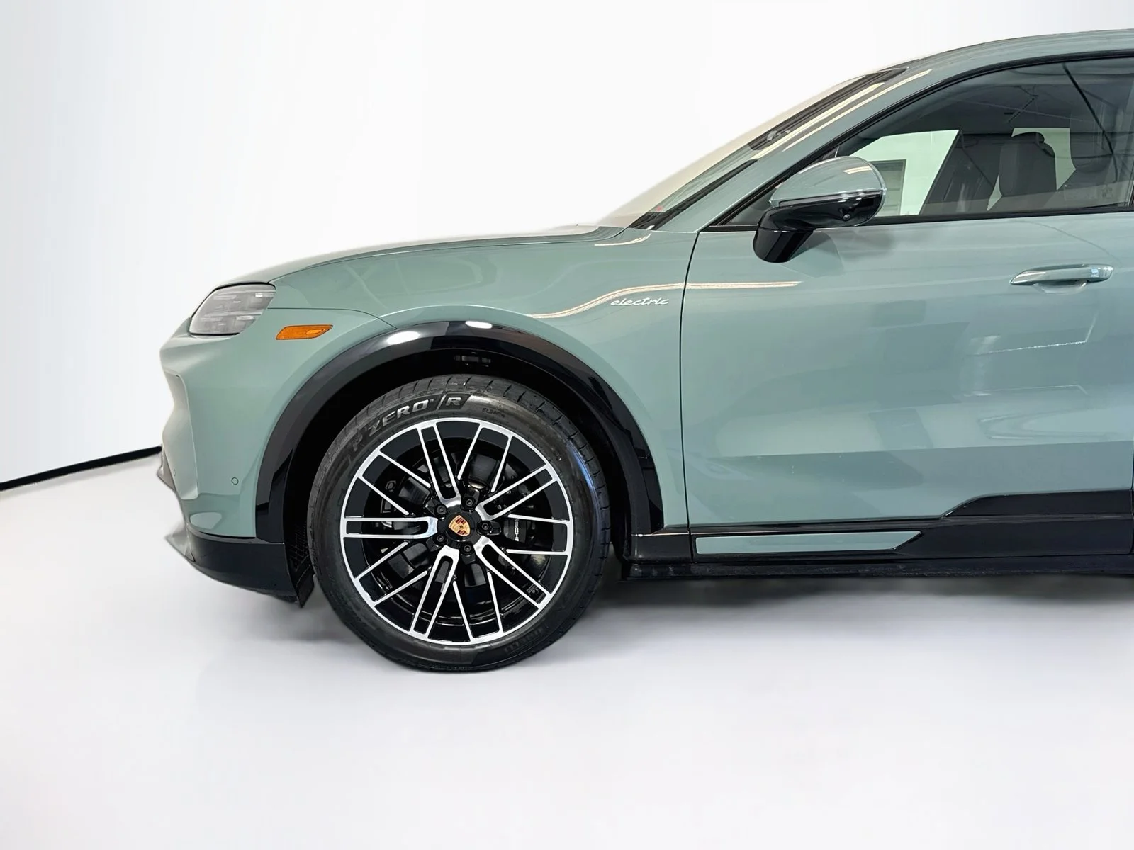 New 2026 Mystic Green Metallic Porsche Electric image 28