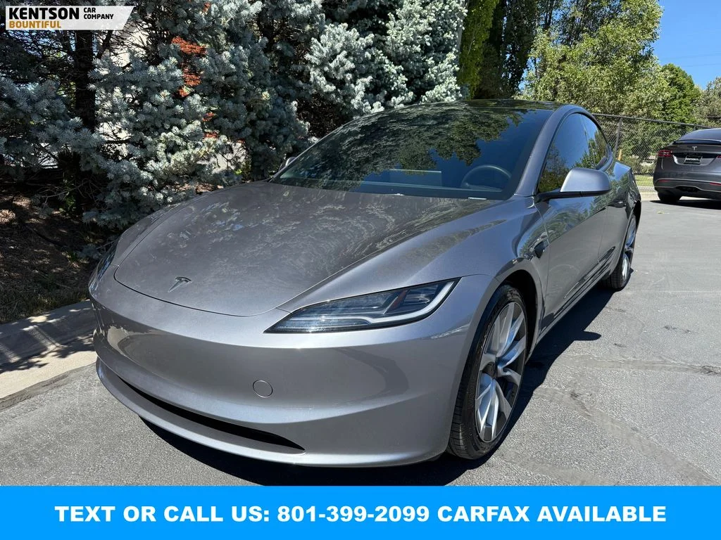 Used 2025 Silver Tesla Long Range image 3