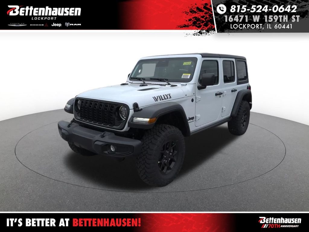 New 2026 White/off-white Jeep Willys image 1