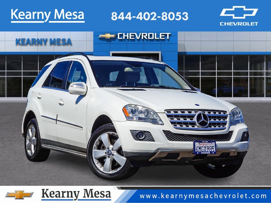 Used 2010 White Mercedes-Benz ML 350 image 1