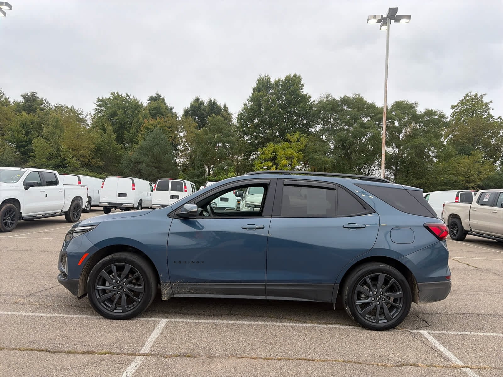 Certified Used 2024 Lakeshore Blue Metallic Chevrolet RS image 4