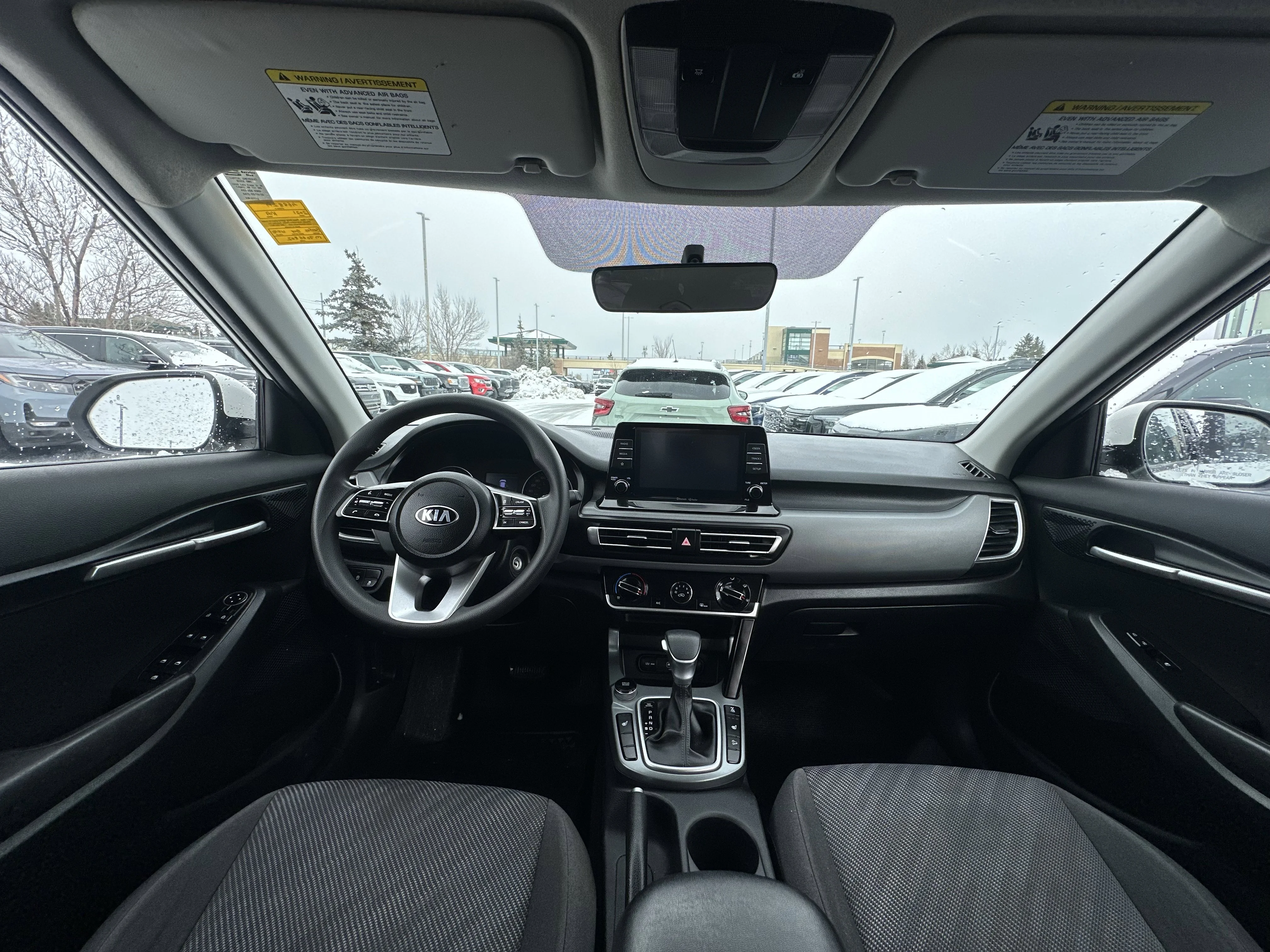 Certified Used 2021 White Kia LX image 17