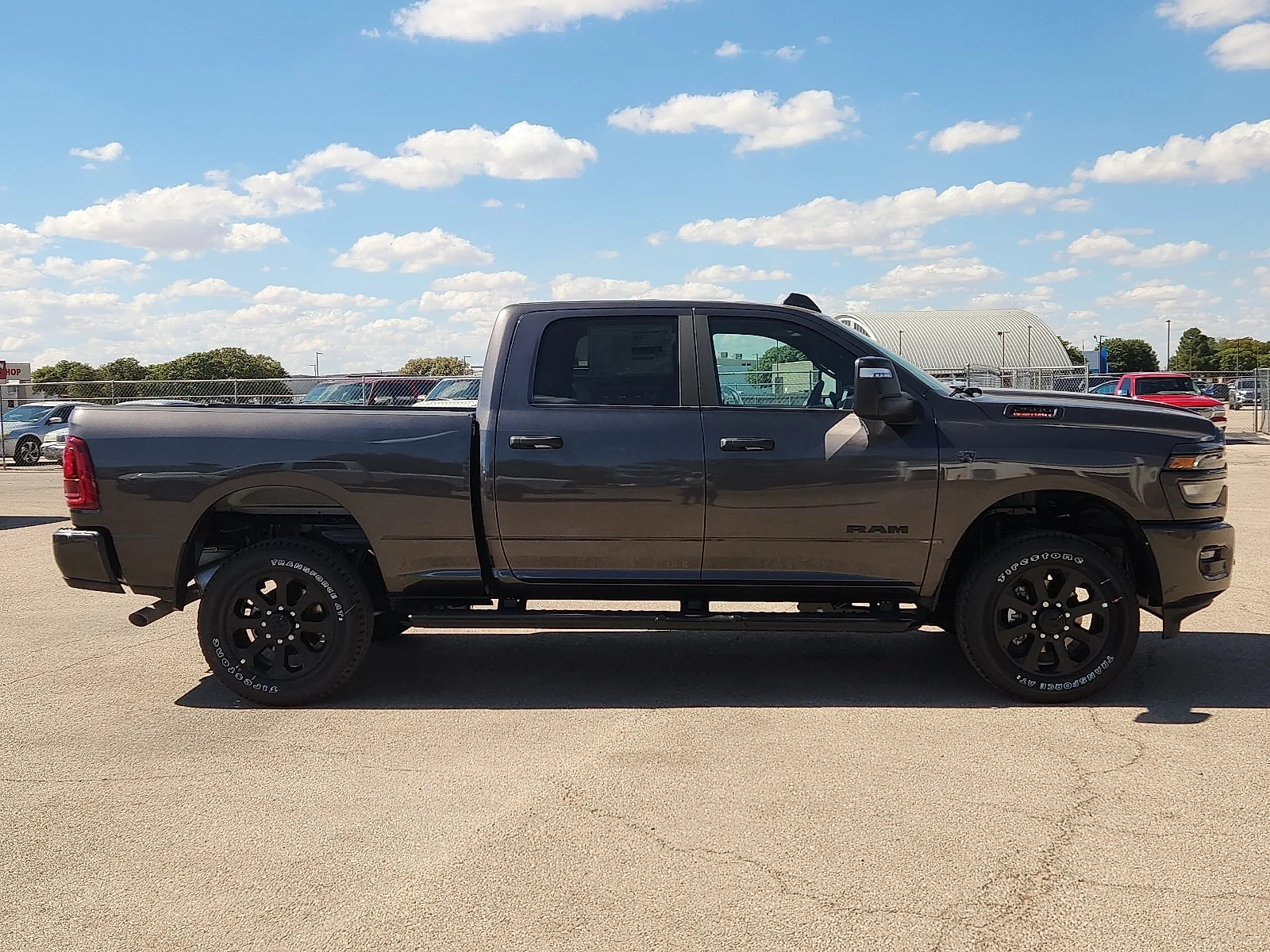 New 2027 Granite Crystal Metallic Clear-Coat  Paint Ram LONE STAR CREW CAB 4X4 6