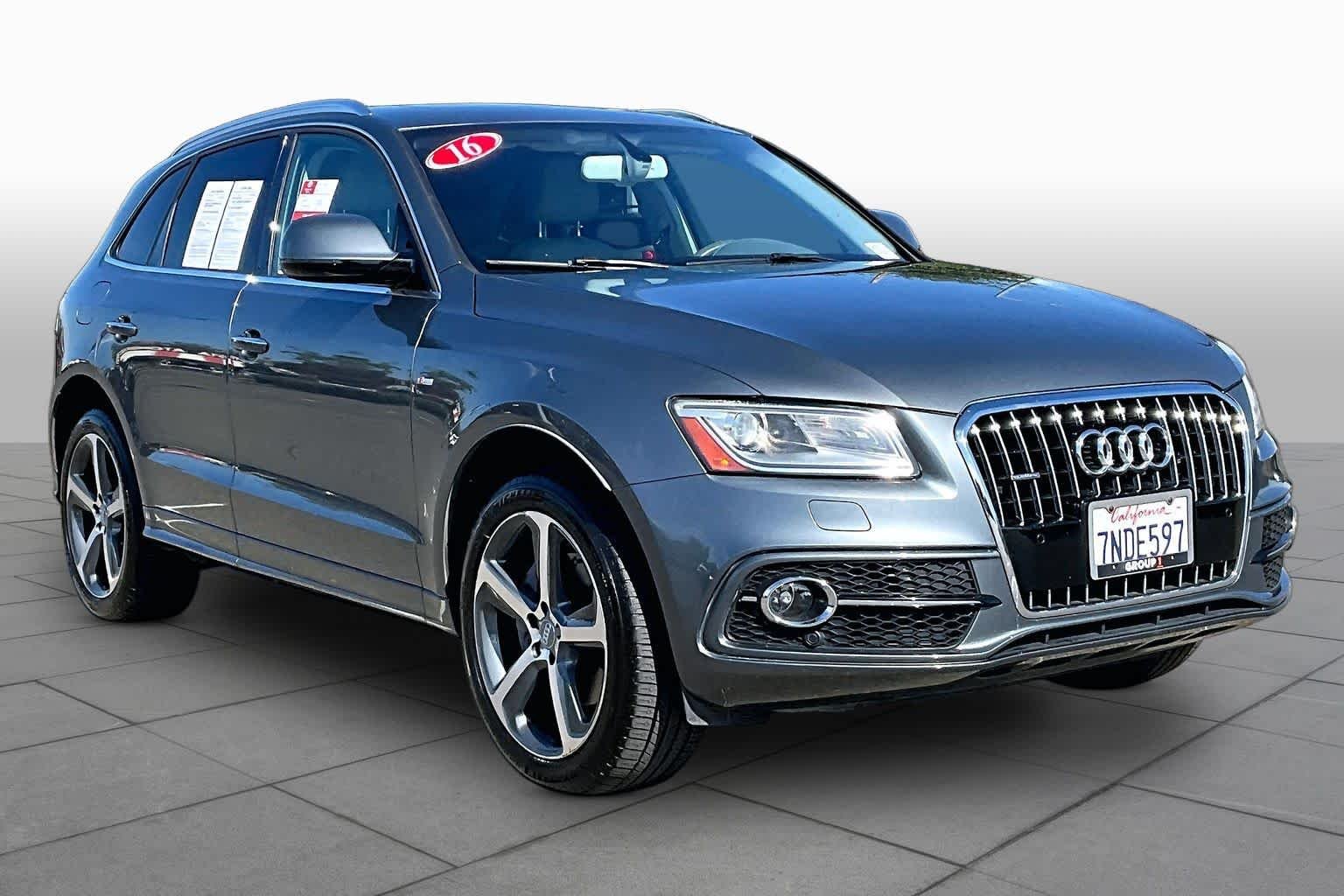 Used 2016 Daytona Gray Pearl Effect Audi Premium Plus image 2