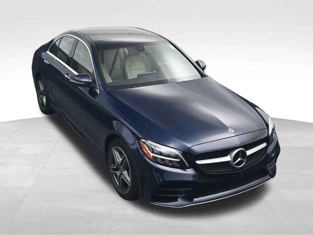 Used 2021 Brilliant Blue Metallic Mercedes-Benz C 300 image 25