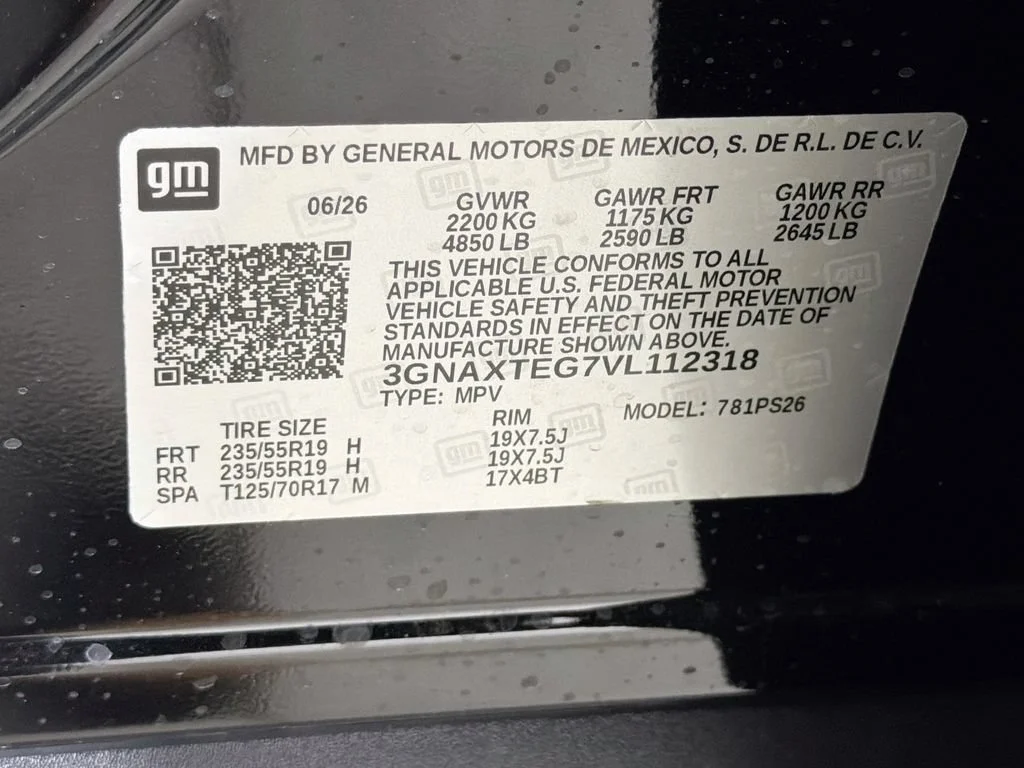 New 2027 Mosaic Black Metallic Chevrolet RS image 27
