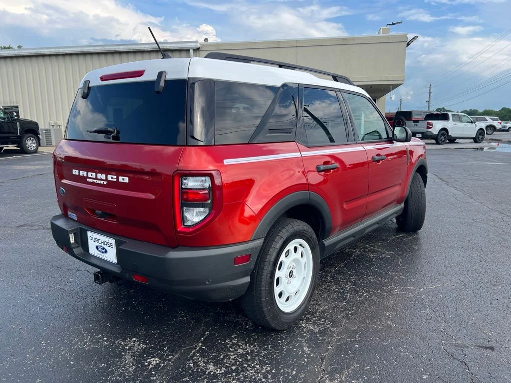 Used 2023 Hot Pepper Red Tinted Clearcoat Ford Heritage image 4