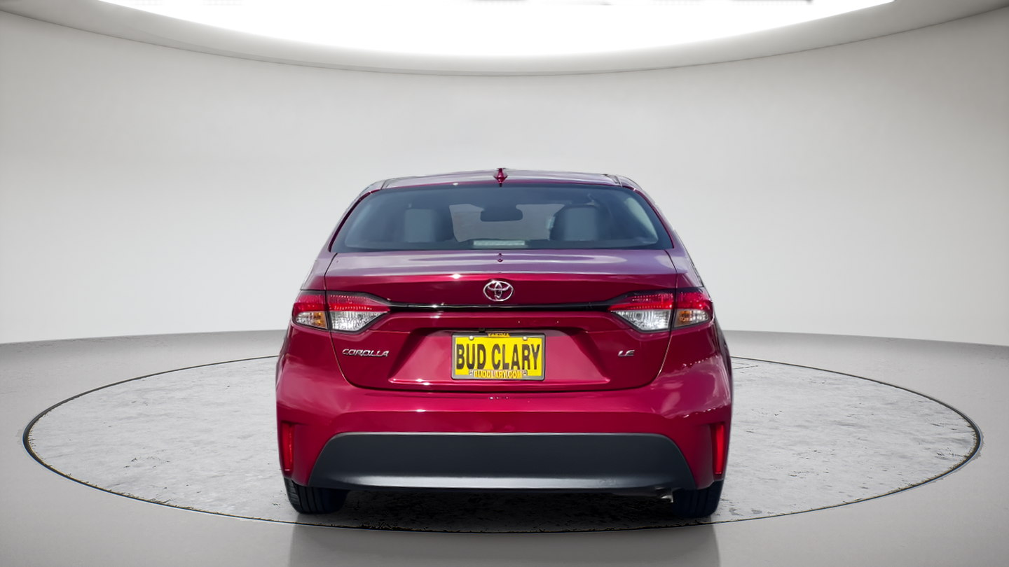 Certified Used 2025 Red Toyota LE image 6