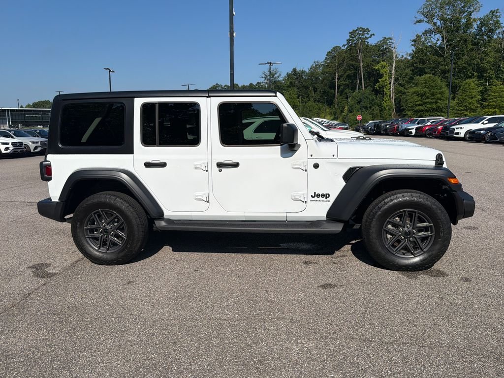 Used 2024 Bright White Clearcoat Jeep Sport S image 23